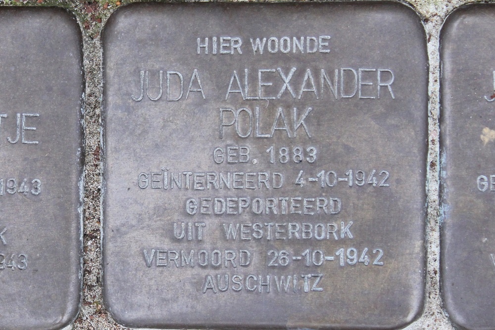 Stolpersteine Newtonstraat 23 #3