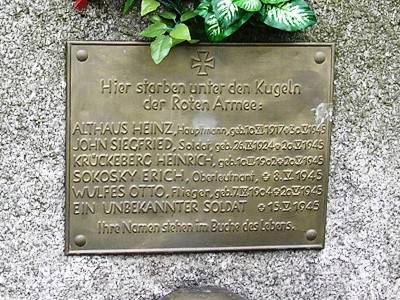 Memorial Killed Soldiers Josefsthal #2
