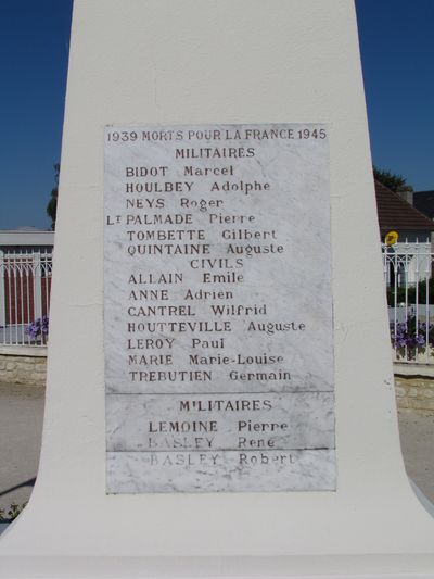 War Memorial Ranville #2