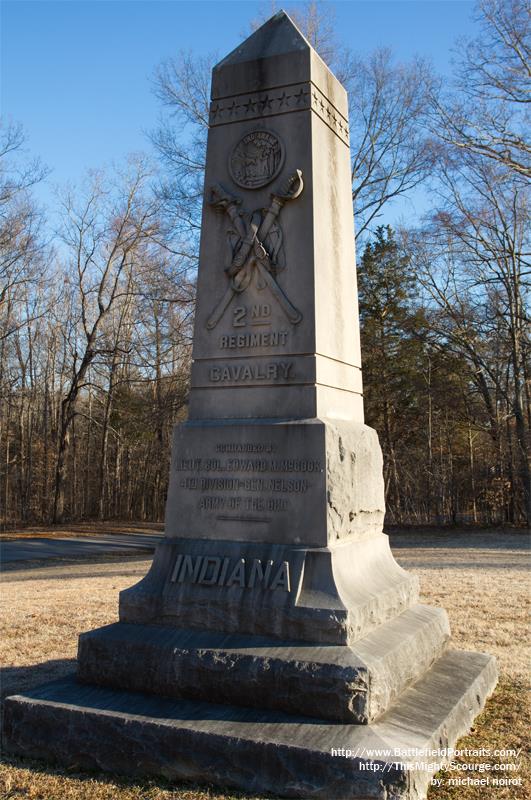 Monument 2nd Indiana Cavalry #1