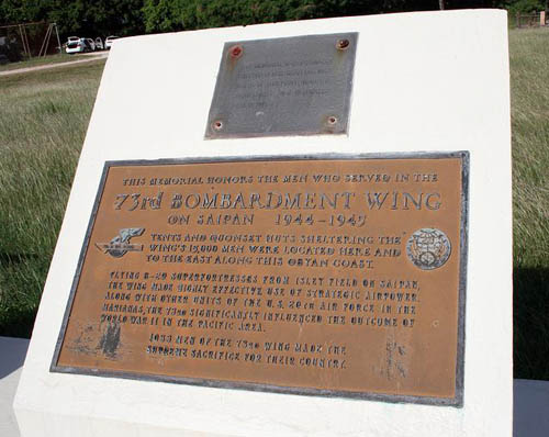 Monument 73rd Bombardment Wing (Saipan) #1