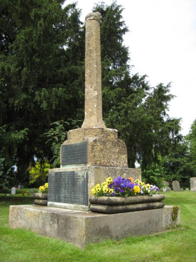 Oorlogsmonument Cropthorne #1