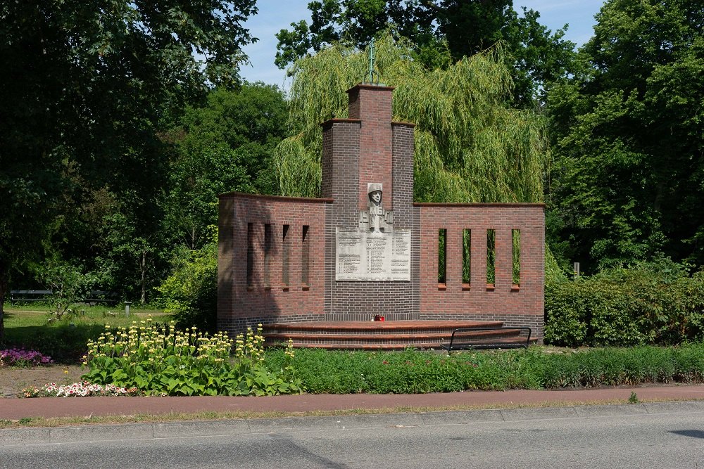 Monument Killed Dutch Soldiers Leiden