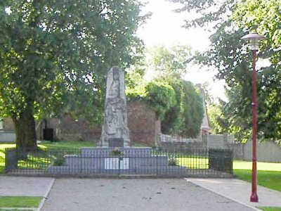 Oorlogsmonument Oisy-le-Verger