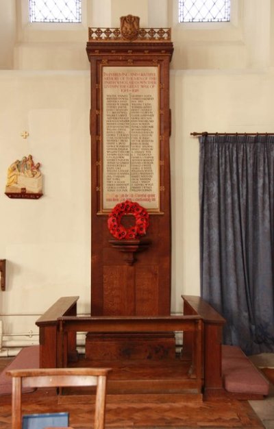 Oorlogsmonument Holy Spirit Church