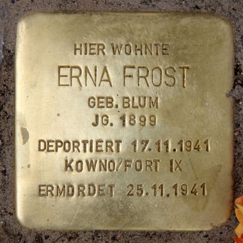 Stolpersteine Witzlebenstraße 20 #2