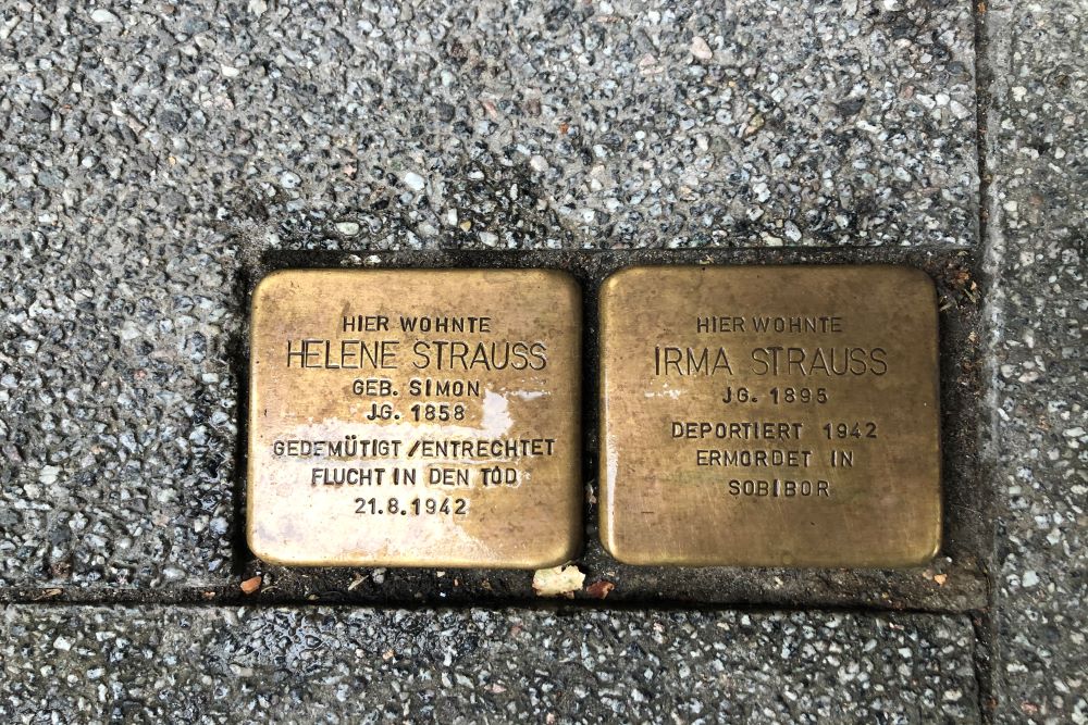 Stolpersteine Untere Albrechtstrae 14