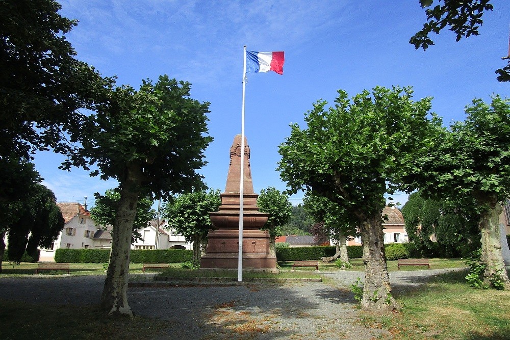 Oorlogsmonument Giromagny #1