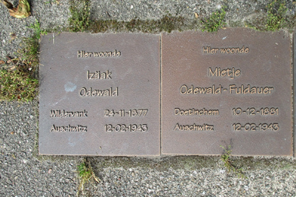 Memorial Stones Nijverheidsstraat 69 #2