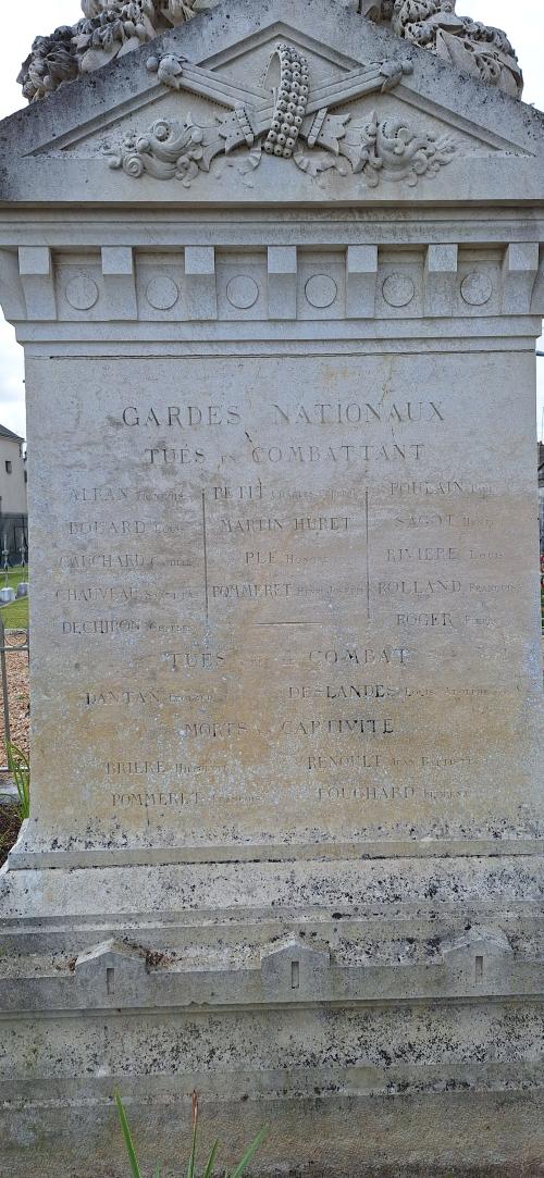 Memorial French-German War Châteaudun #4