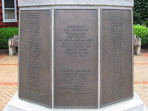 Monument Veteranen Eerste Wereldoorlog Toronto #2
