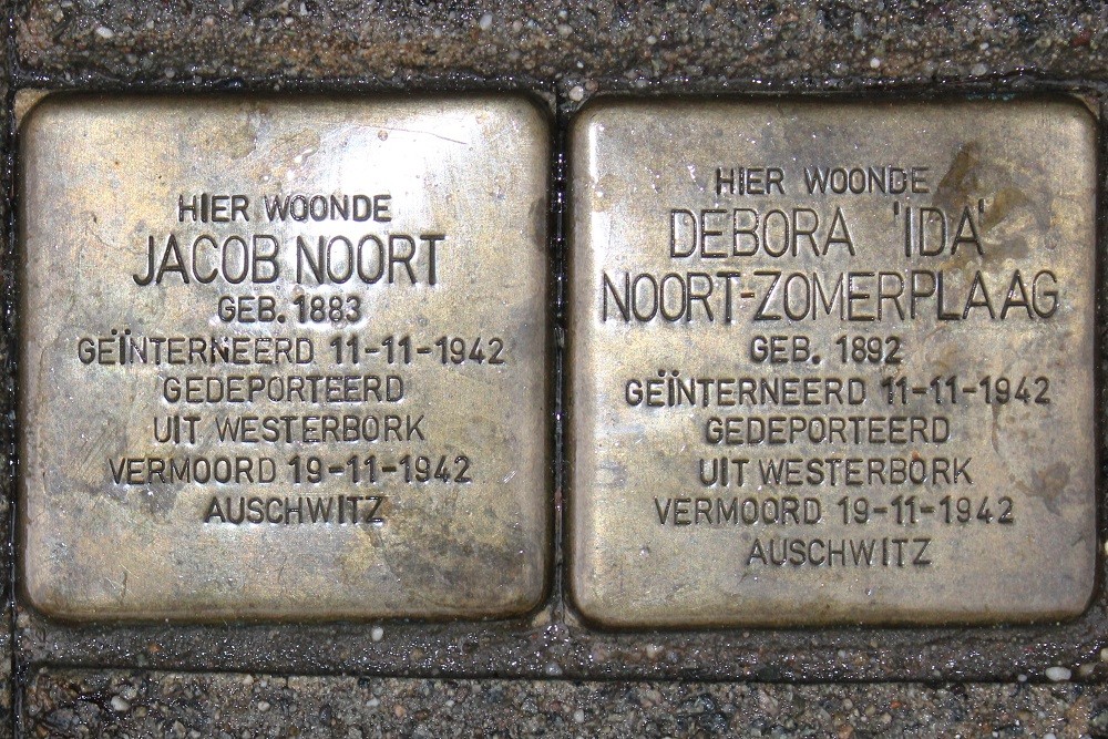 Stumbling Stones Swammerdamstraat 39 #1