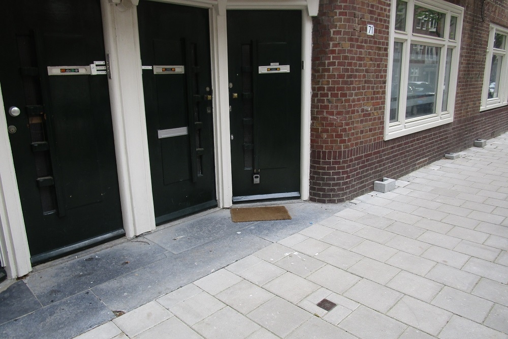 Stumbling Stone Kromme Mijdrechtstraat 71 #2