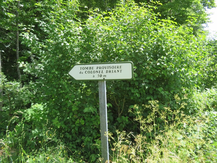 Tombe Provisoire du Colonel Driant Beaumont-en-Verdunois #2