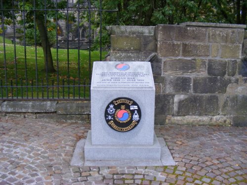 Monument Koreaanse Oorlog Glasgow Cathedral #1