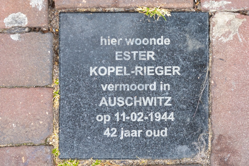 Memorial Stone Langestraat 34 #1