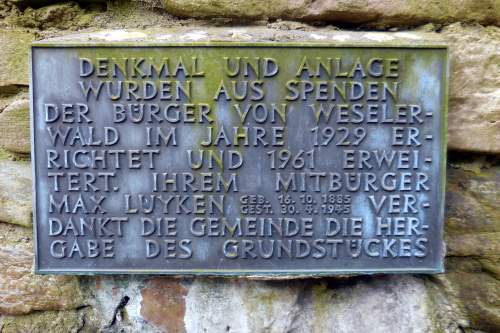 War Memorial Weselerwald #2