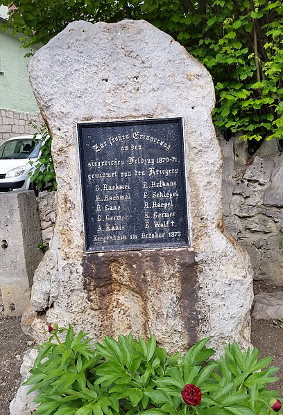 Monument Frans-Duitse Oorlog Ziegenhain #1