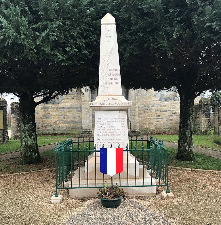 Monument Eerste Wereldoorlog Chtenois #1