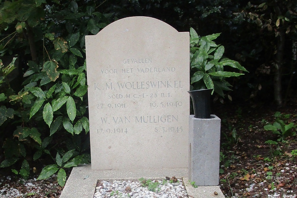 Nederlandse Oorlogsgraven Nederlands Hervormde Begraafplaats Voorschoten #3