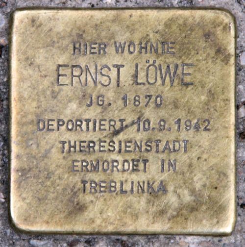 Stolperstein Emilienstraße 14
