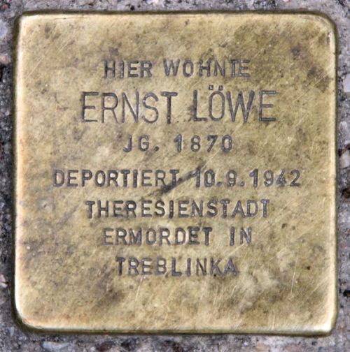 Stolperstein Emilienstrae 14