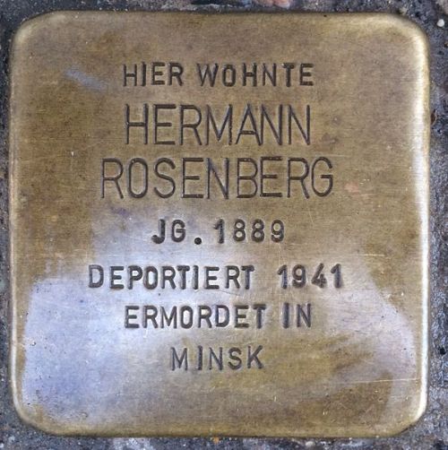 Stolpersteine Krnerstrae 33 #2