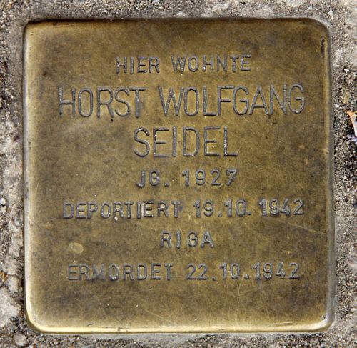 Stolpersteine Islndische Strae 17 #2