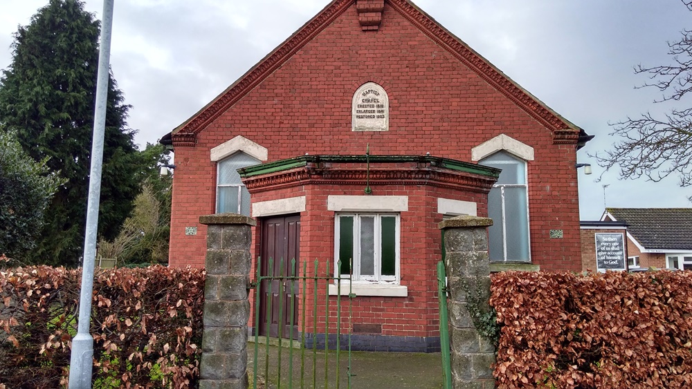 Oorlogsgraf van het Gemenebest Hose Baptist Chapelyard