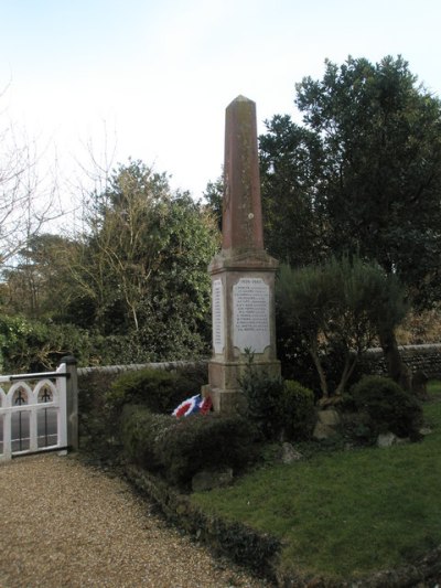 War Memorial Northney