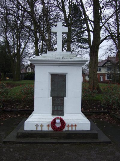 Oorlogsmonument Walton van Lower Walton en Walton #2