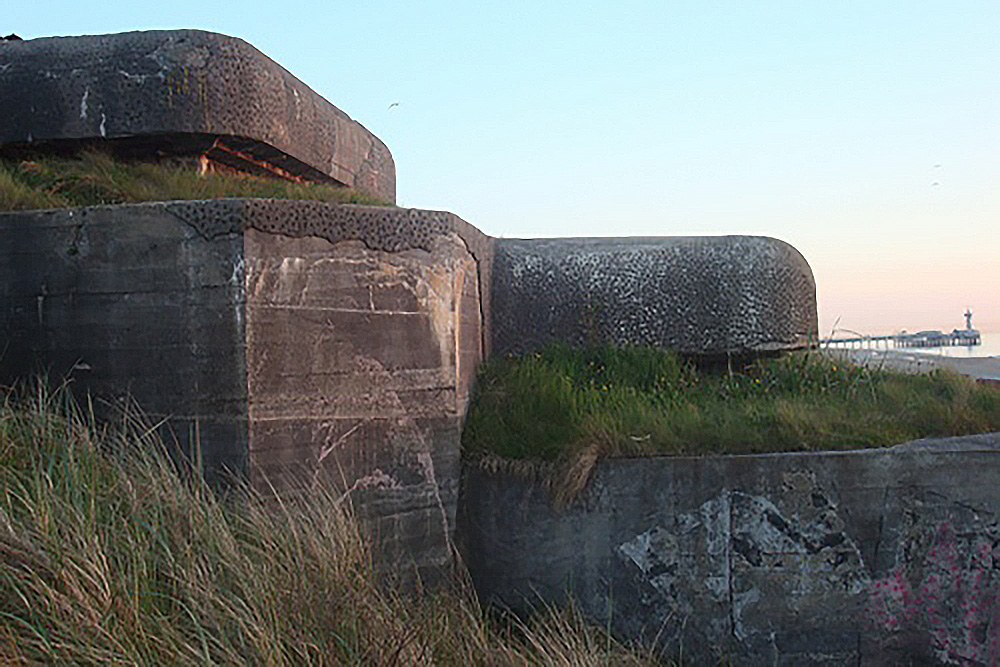 Atlantikwall - Regelbau S 414 Vuurleidingbunker #2