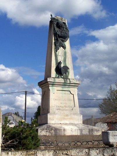 War Memorial Gornac #1