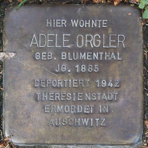 Stolpersteine Untere Lichtenplatzer Strae 80