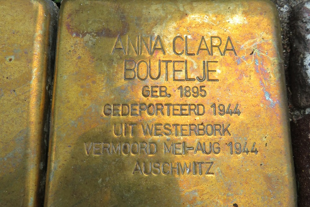 Stolpersteine Sandtmannlaan 19 #2