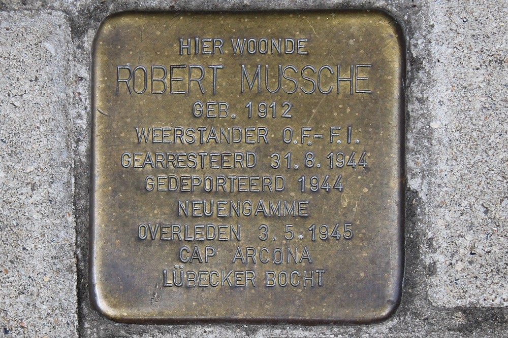 Stolperstein Paul Fredericqstraat 91 #1