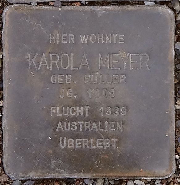 Stolpersteine Bahnhofstrae 3 #2