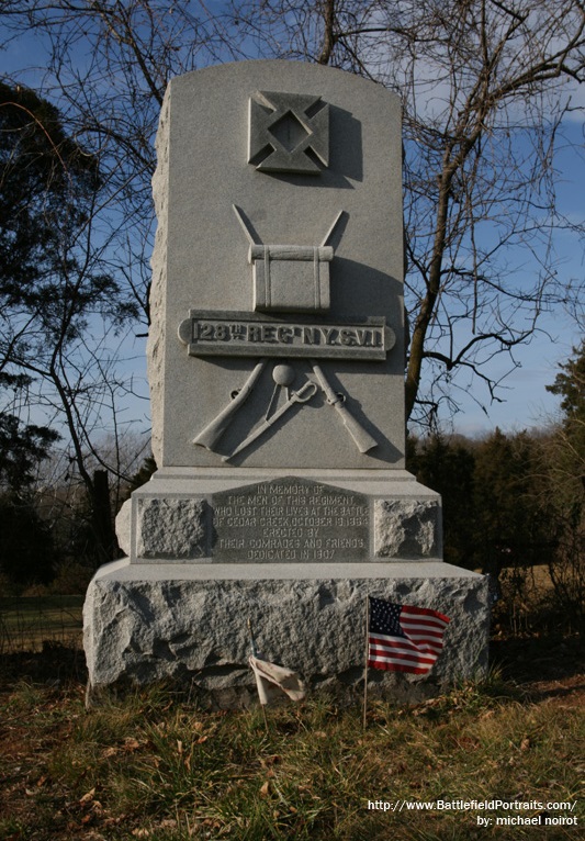 128th New York Volunteer Infantry Regiment Monument #1