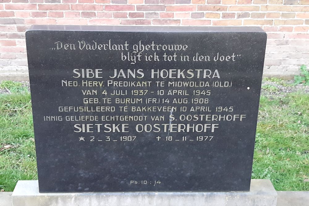 Dutch War Grave N.H. Cemetery