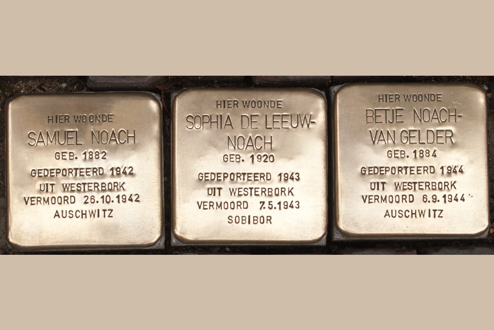 Stolpersteine Nieuwstraat 49 (nu Nieuwstraat 50)