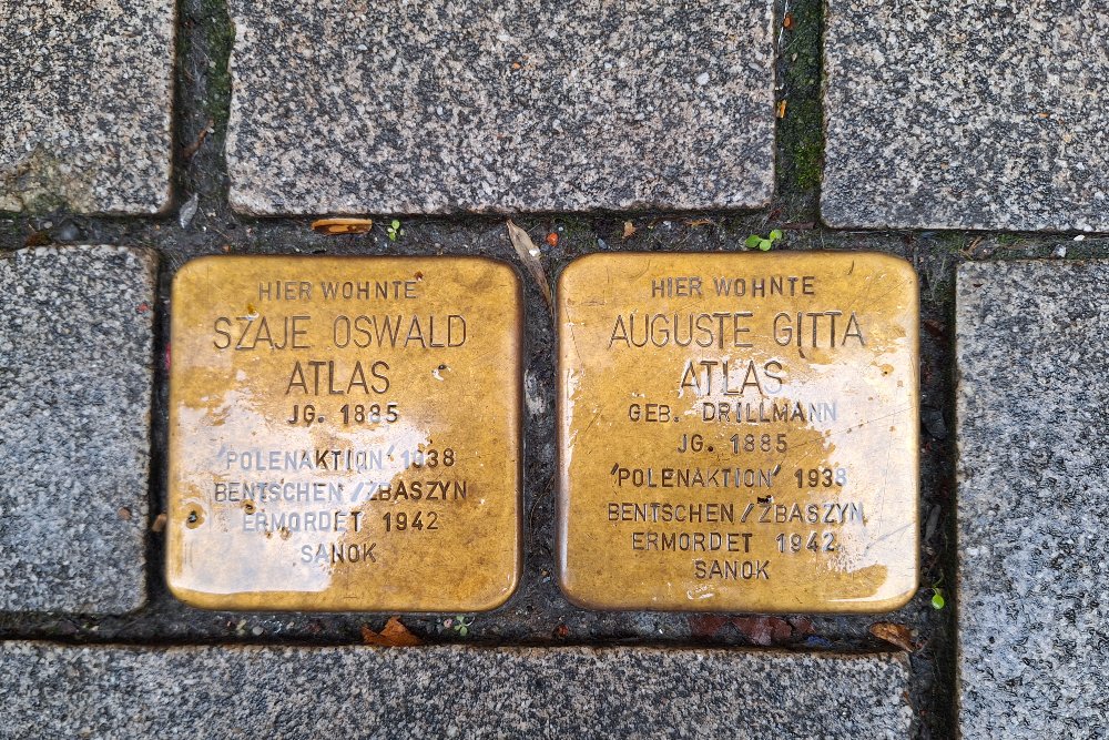 Stolpersteine Wallstrasse 31