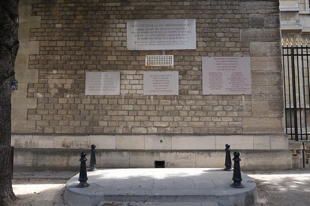 War Memorial 6th Arrondisement Paris #1