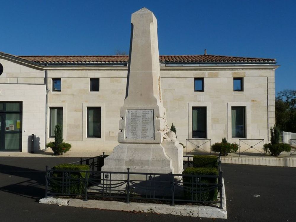War Memorial La Clotte