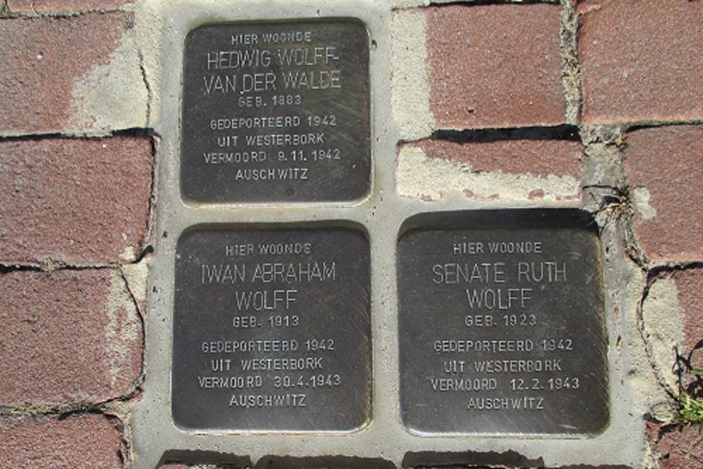 Stolpersteine Stationslaan 24 #2