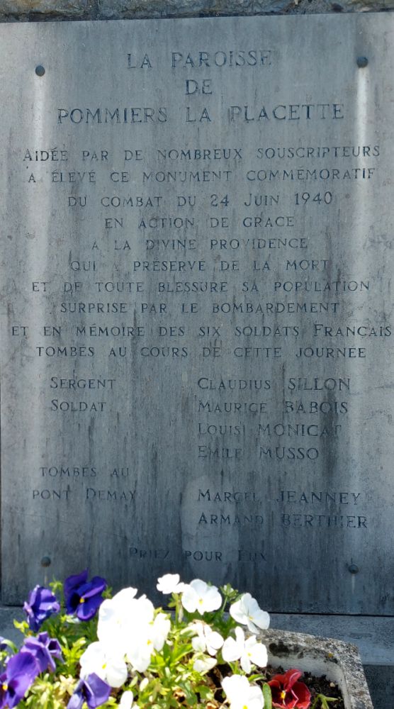 Monument 24 June 1940 La Placette #4
