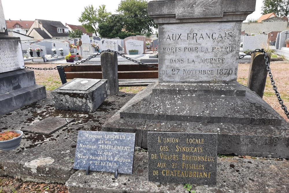 Mass Grave French Casualties Villers-Bretonneux #2