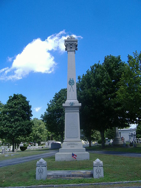 Geconfedereerden-Monument en Graven Hopkinsville Cemetery #1