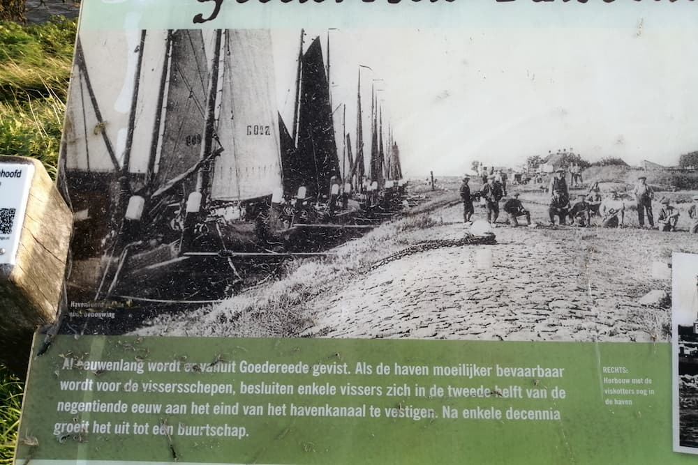 Informatiebord Atlantikwall Havenhoofd Goedereede #5