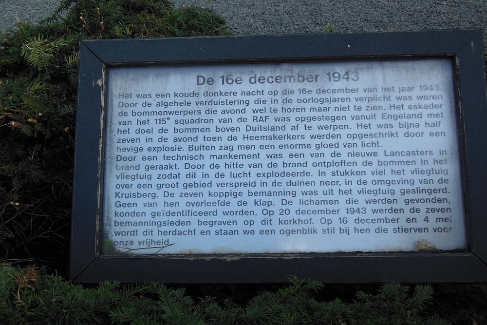 Oorlogsgraven van het Gemenebest Protestant Kerkhof Heemskerk #2