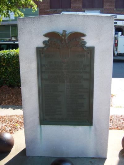 Oorlogsmonument Davidson County